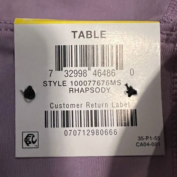 Ideology Rhapsody Purple Compression High Rise Side Pocket Cropped Leggings NWT - Picture 7 of 9